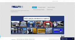 Desktop Screenshot of inflablescover.com